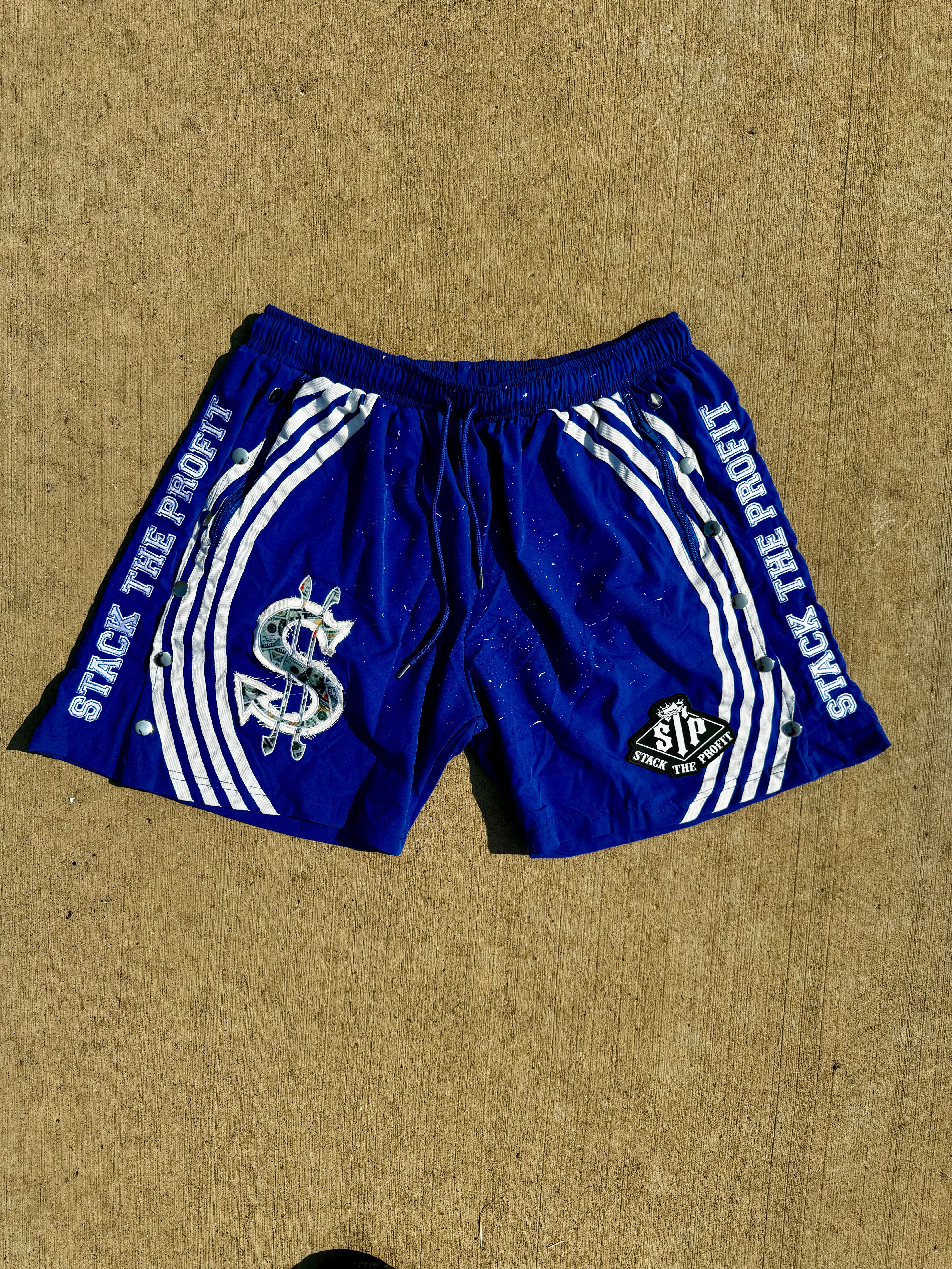 Pantalones cortos de dinero (azul)