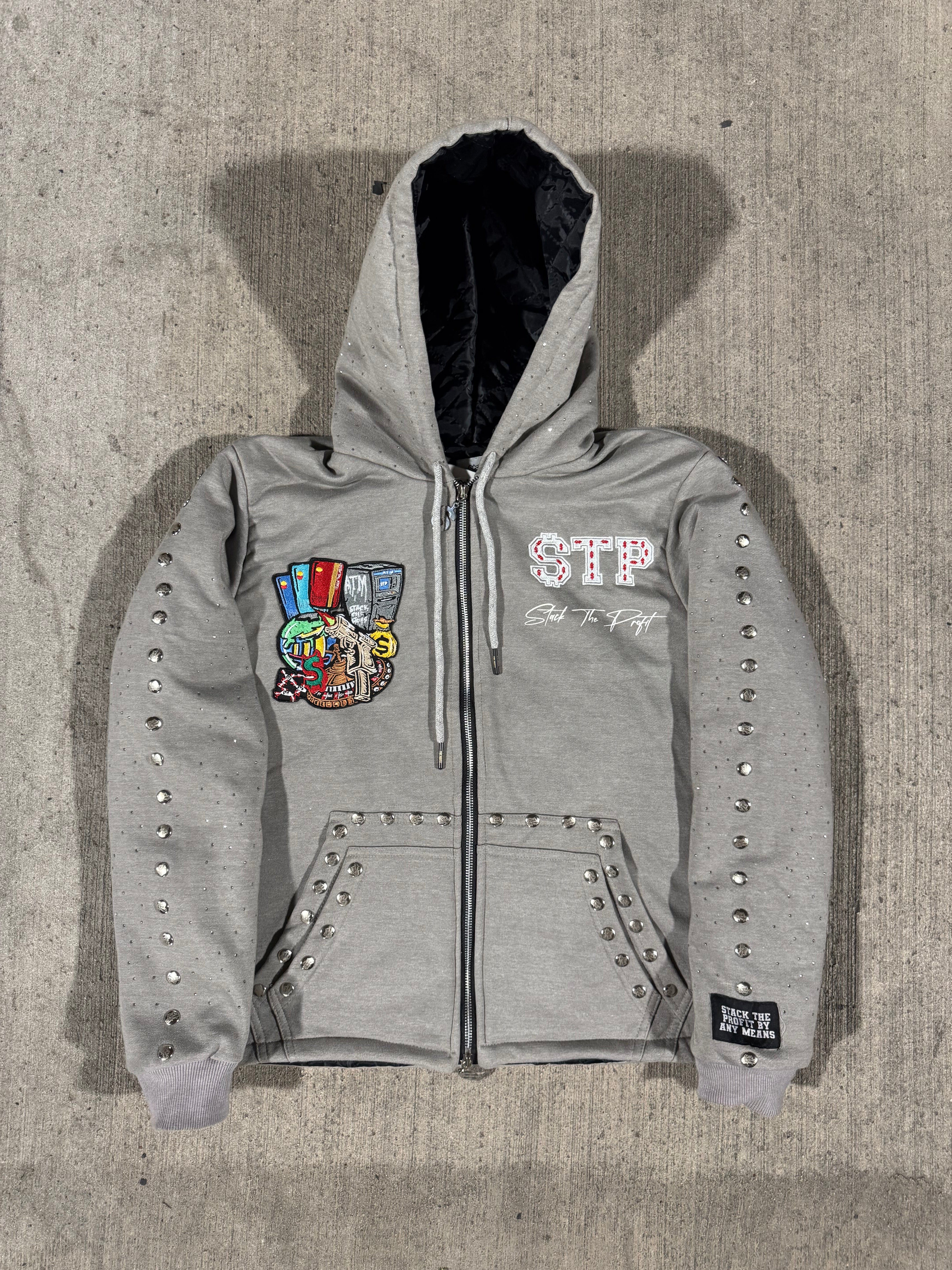 Profit Zip Up Jacket (Grey)