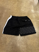 Black/White Signature Windbreaker Shorts