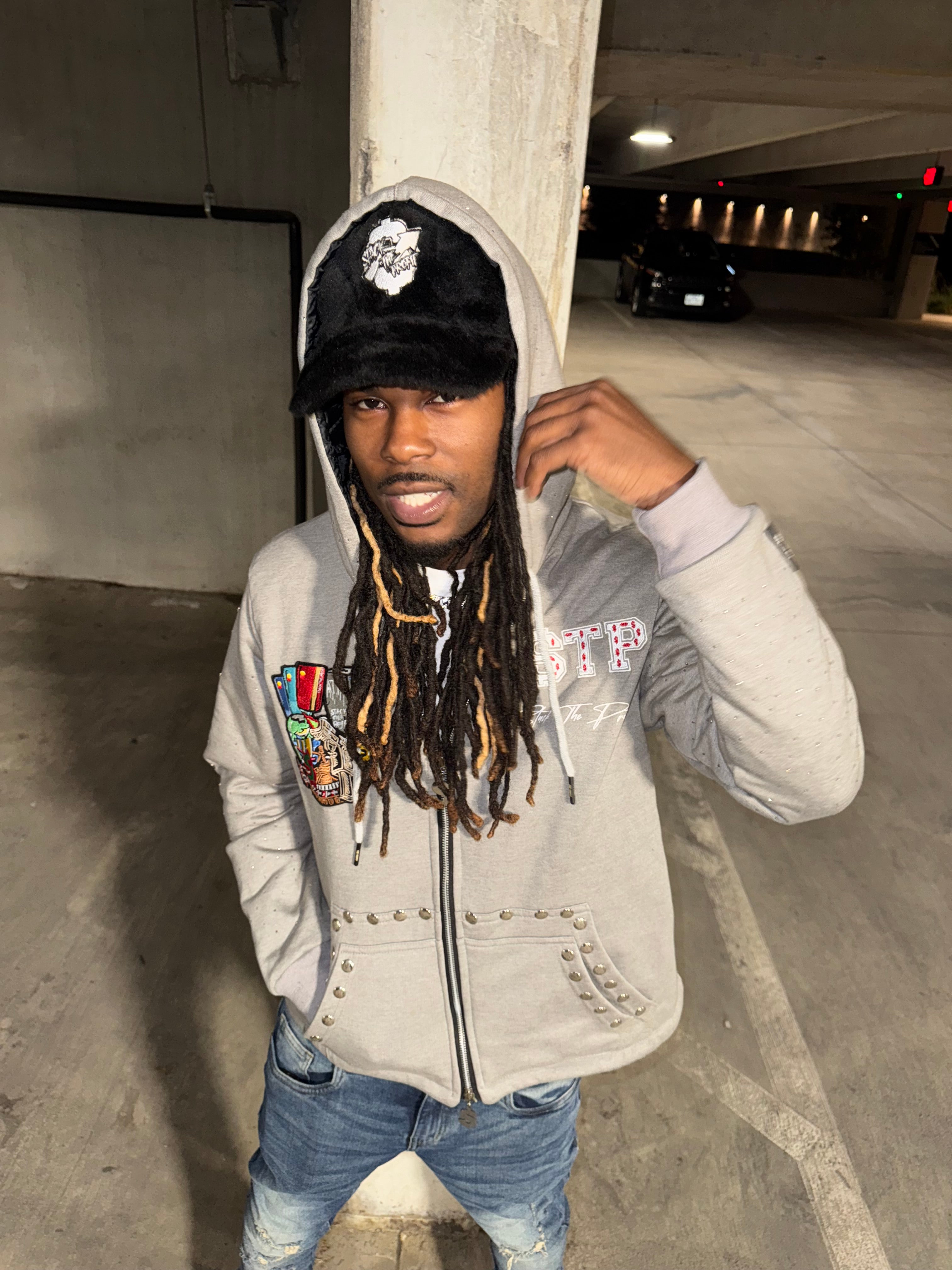 Profit Zip Up Jacket (Grey)