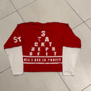 Profit Perception T Shirt (Red & White)
