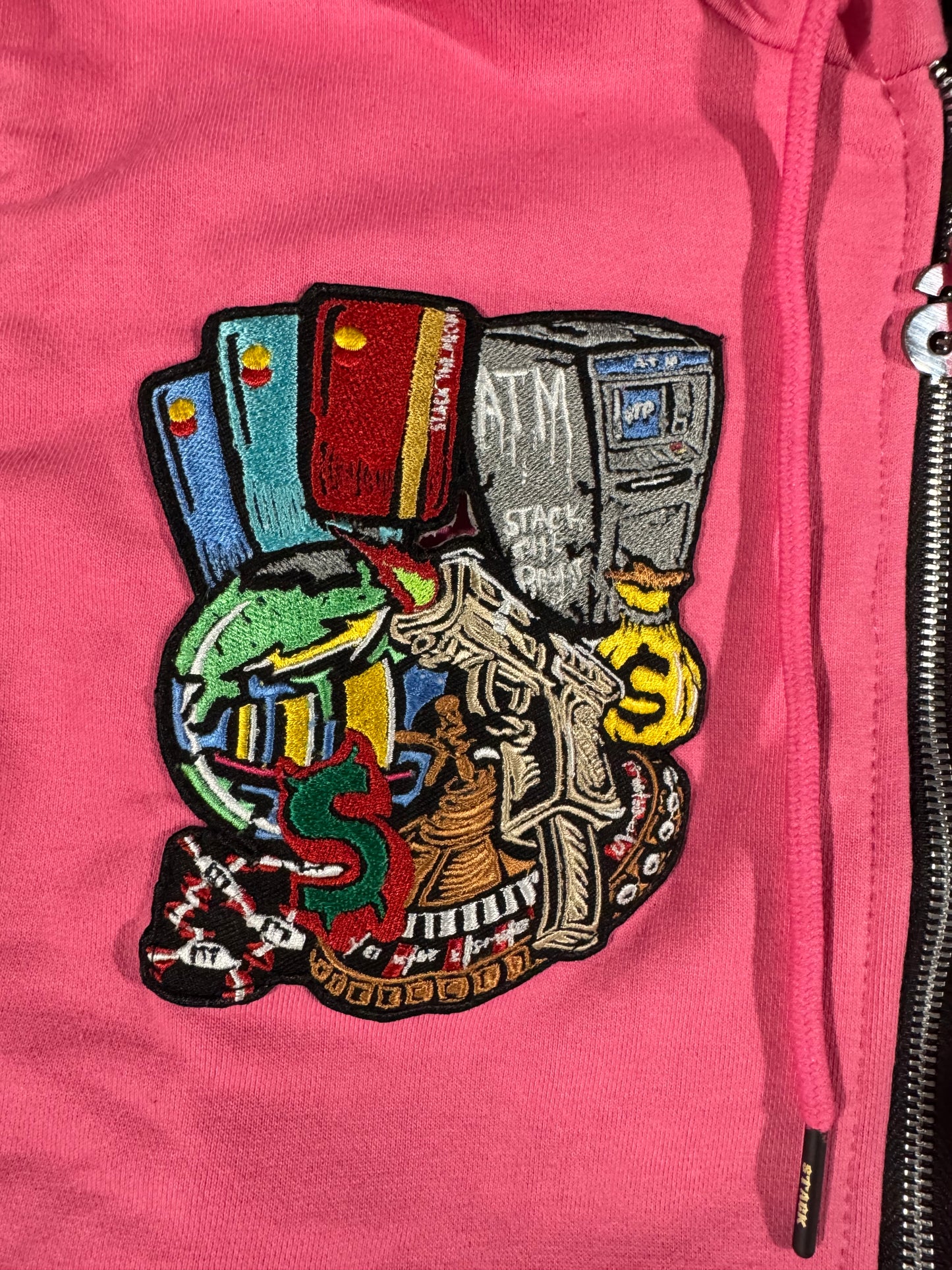 Chaqueta con cremallera Profit (rosa)