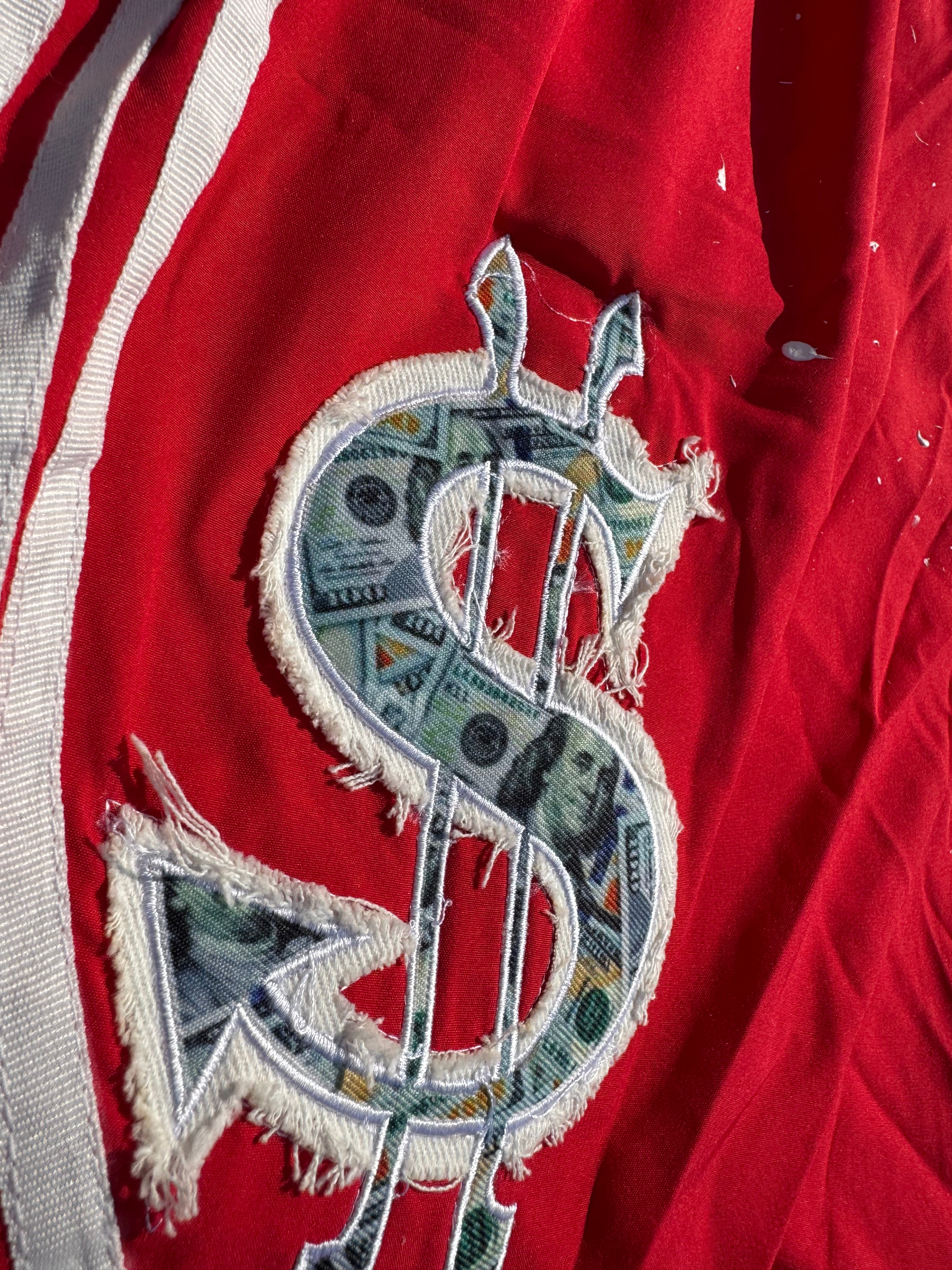 Money Shorts (red)
