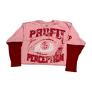 Profit Perception T Shirt (Pink & Red)