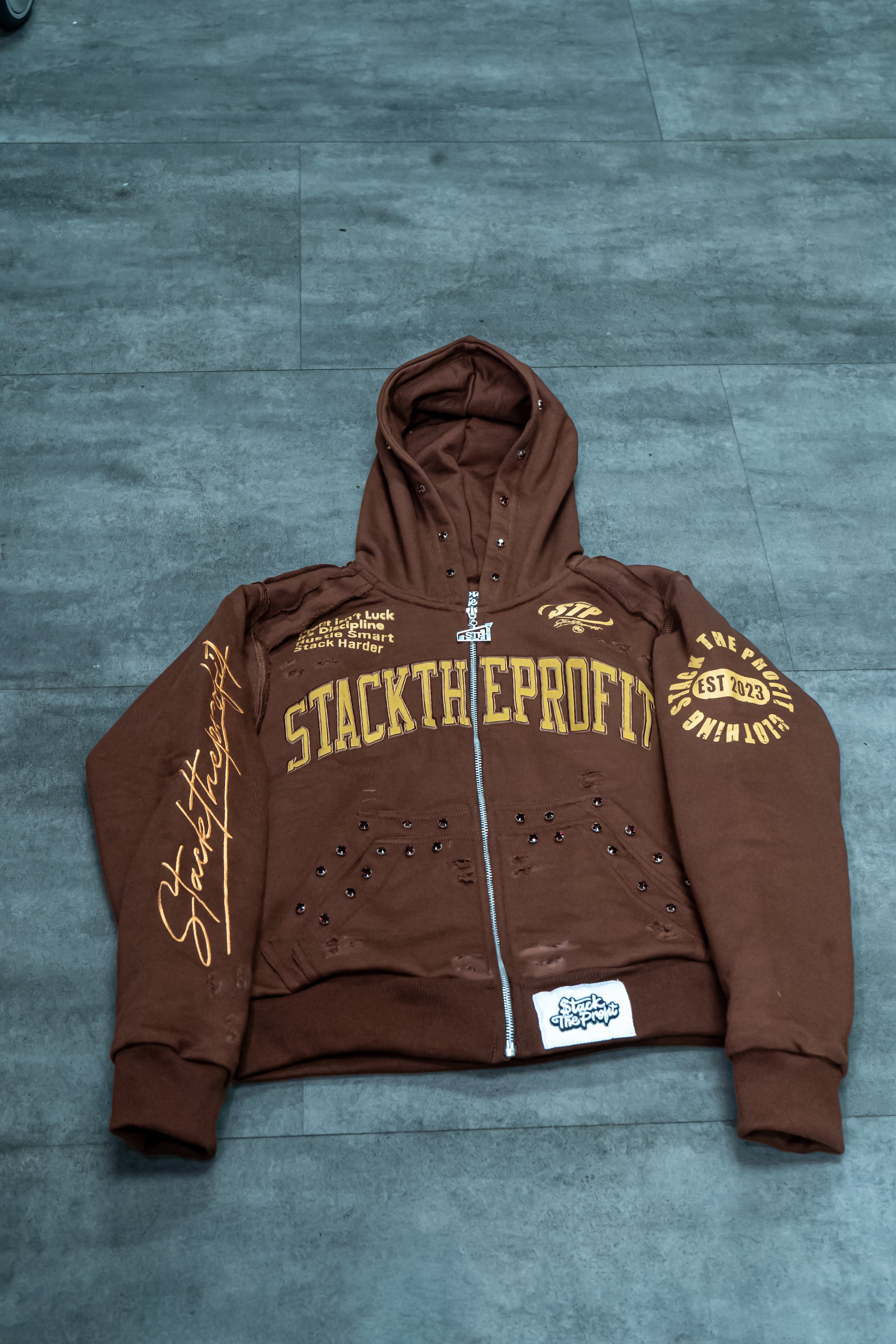Gemstone Zip-Up Jacket