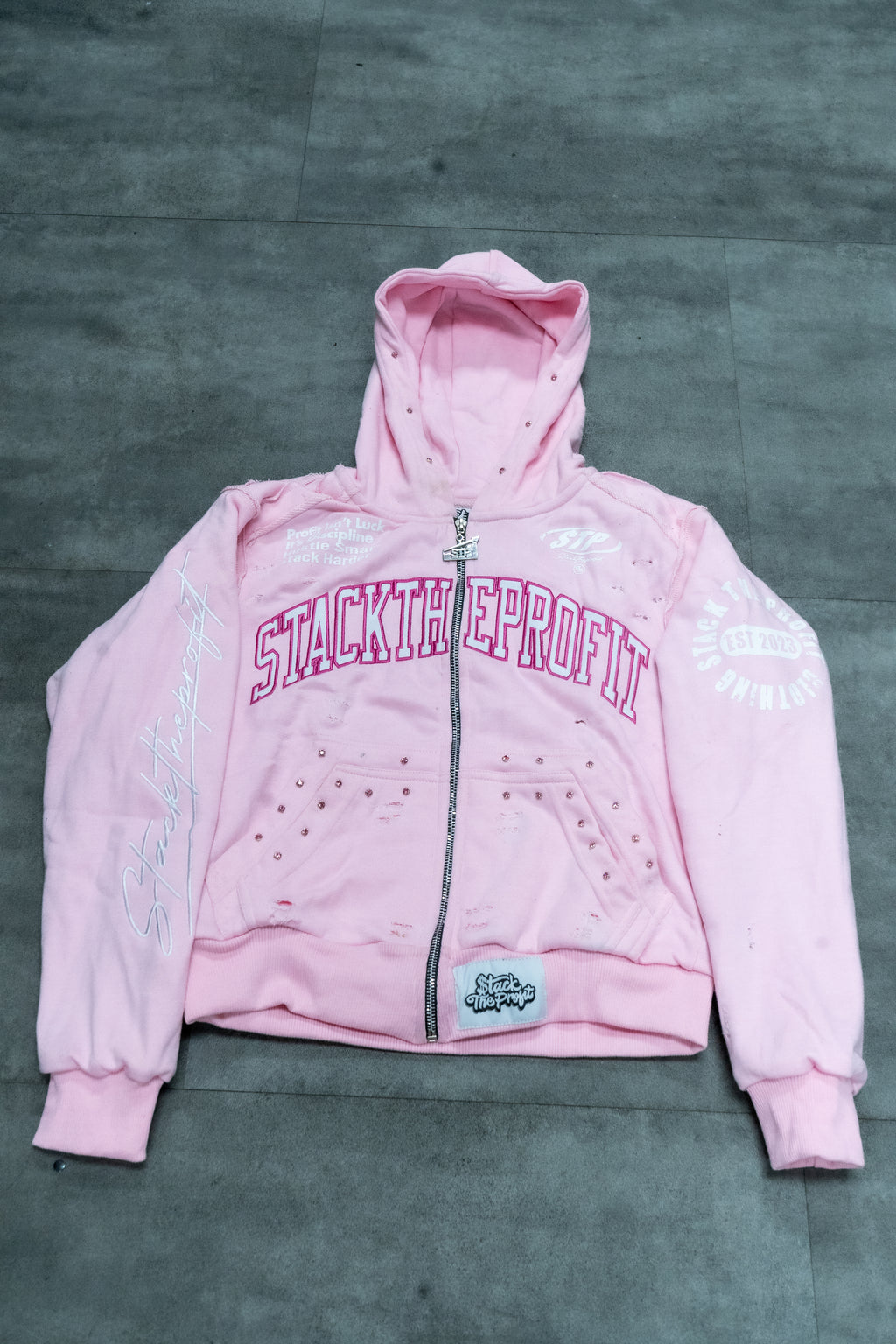 Gemstone Zip-Up Jacket