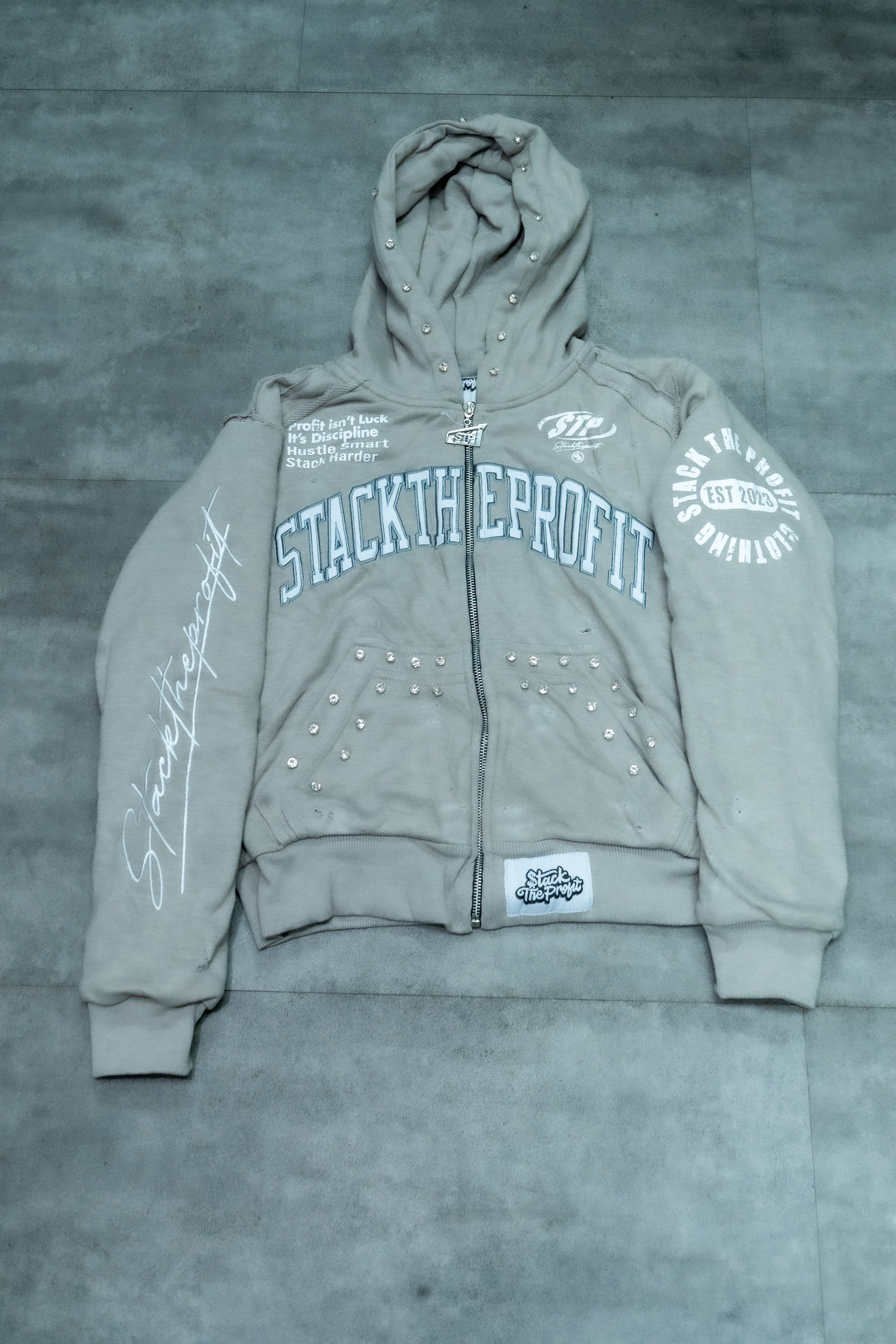 Gemstone Zip-Up Jacket – Stack The Profit Clothing