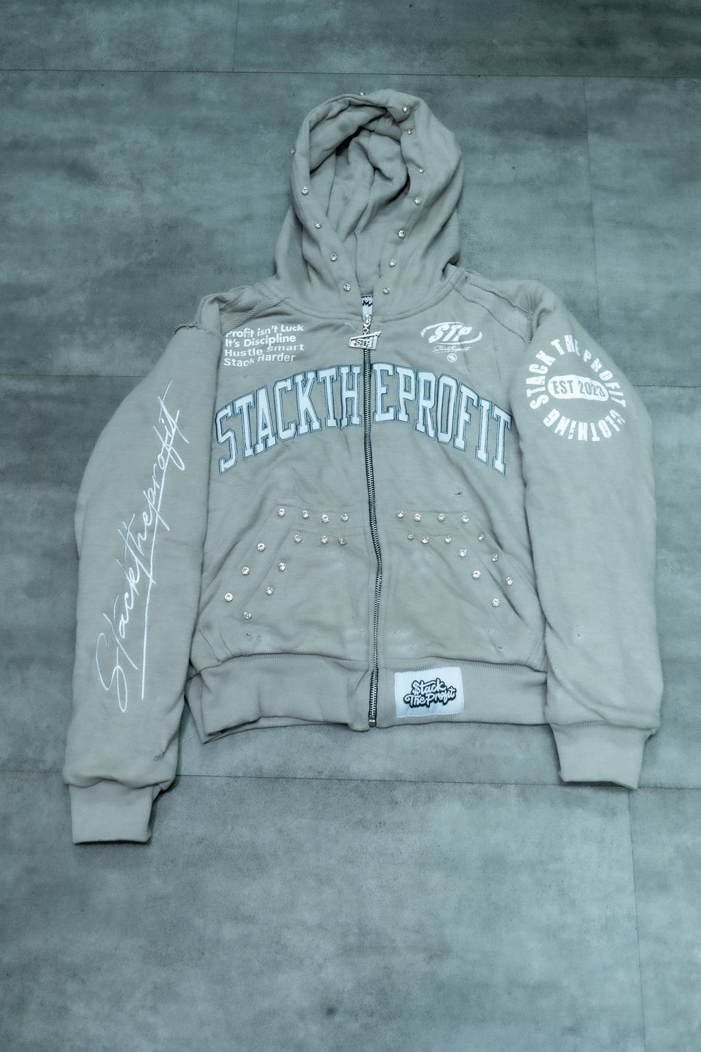 Gemstone Zip-Up Jacket