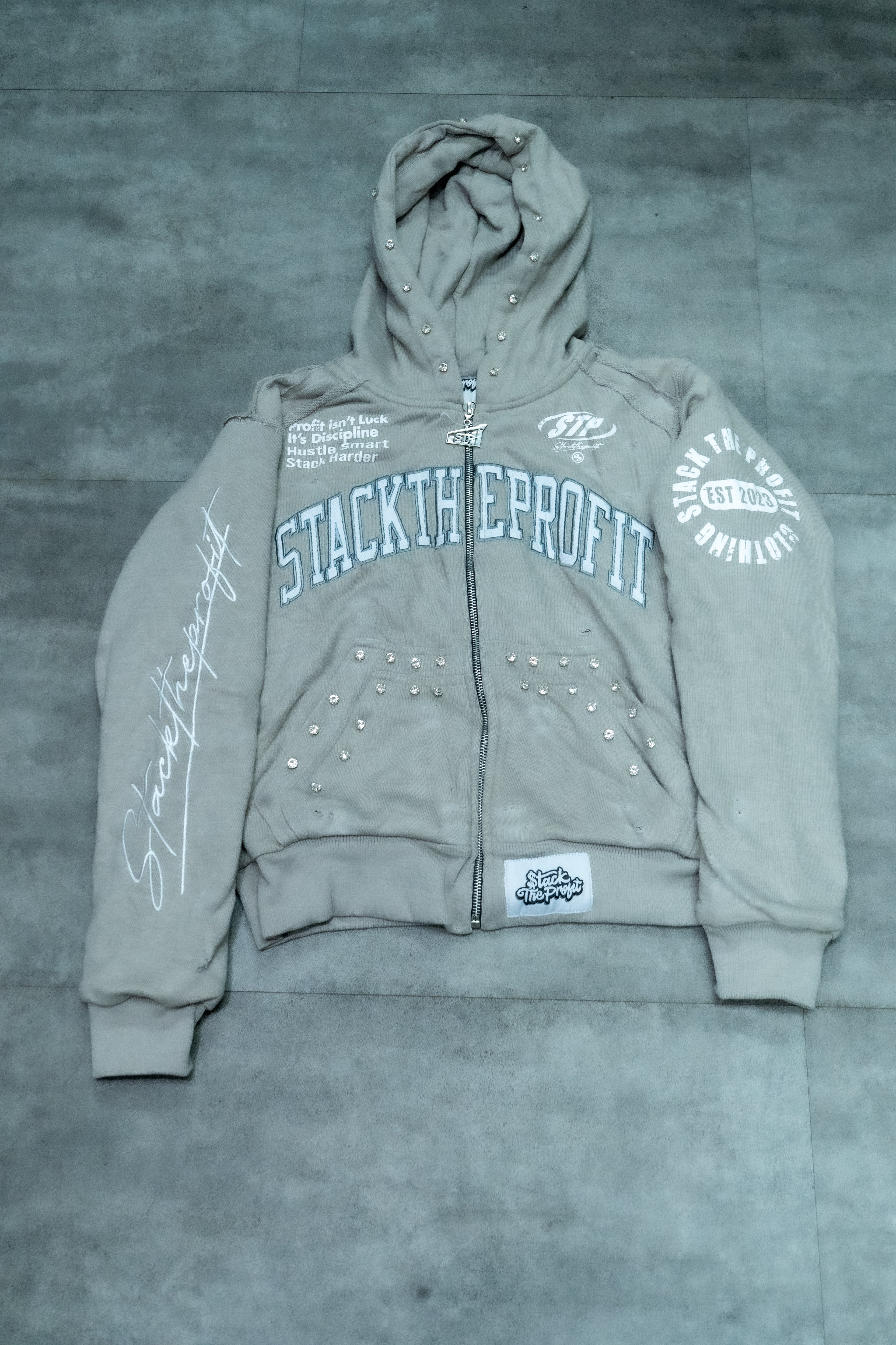 Gemstone Zip-Up Jacket
