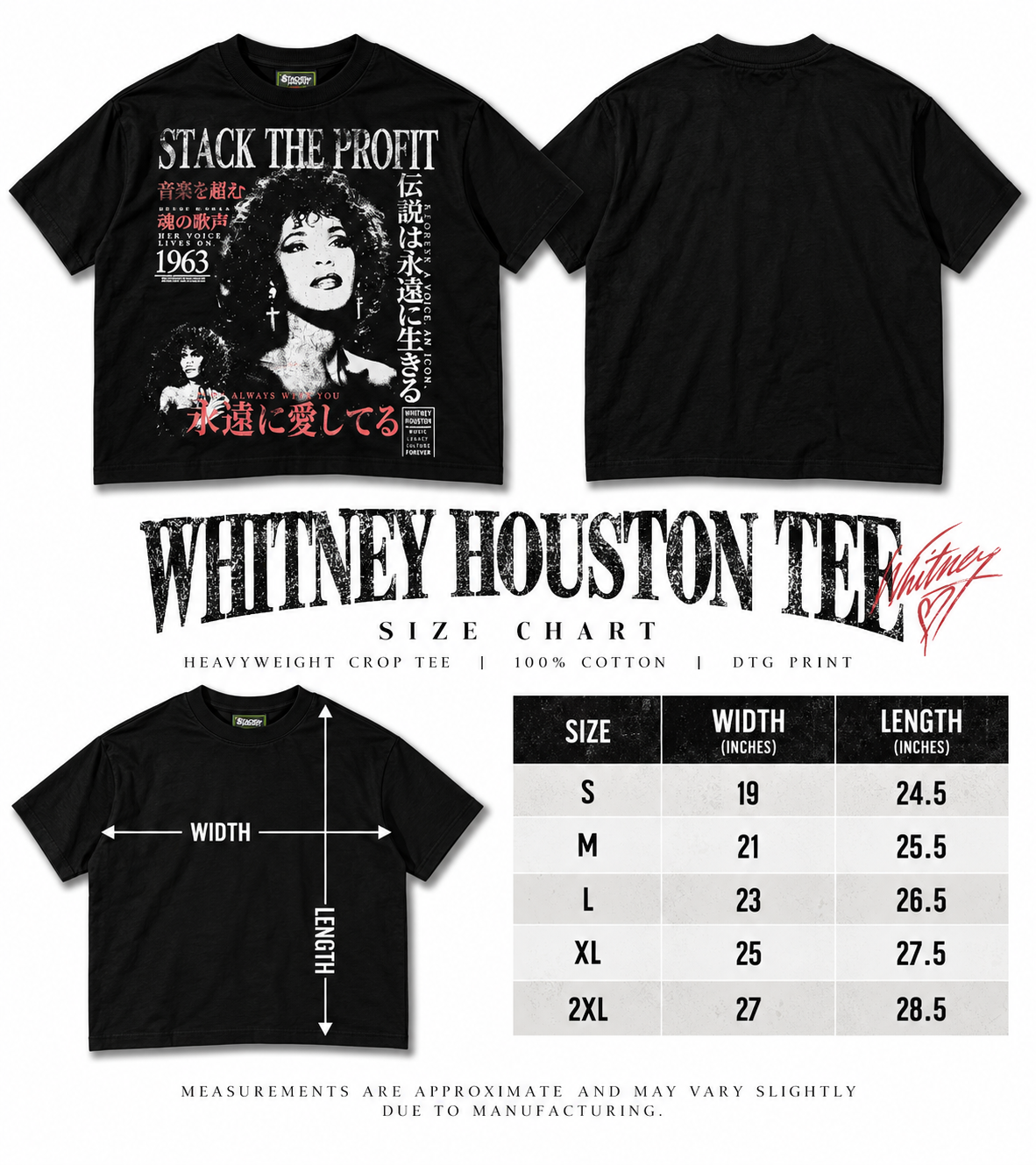Whitney Houston Tee