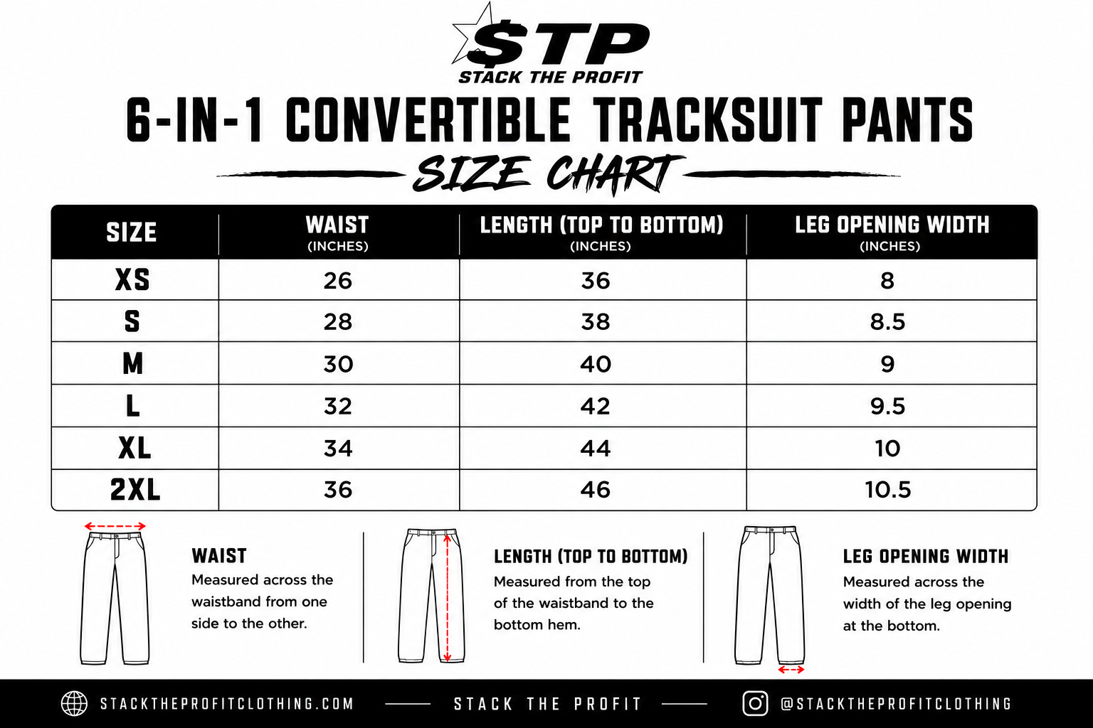 Signature Tracksuit Pants (3 in 1)