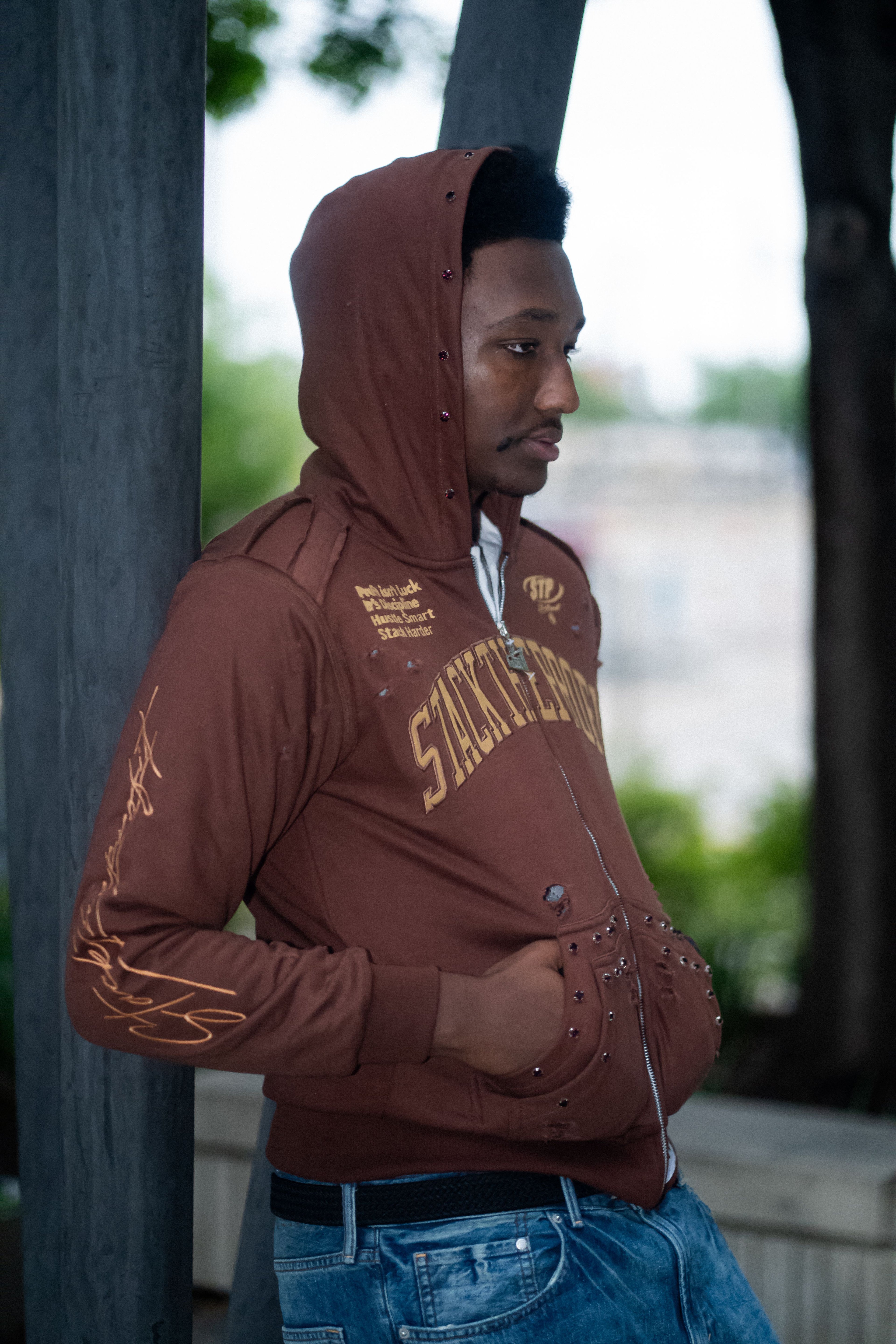 Gemstone Zip-Up Jacket